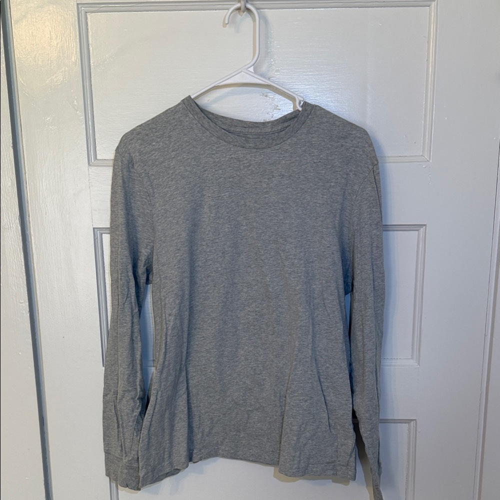 J. Crew Heather Gray Crewneck Tee